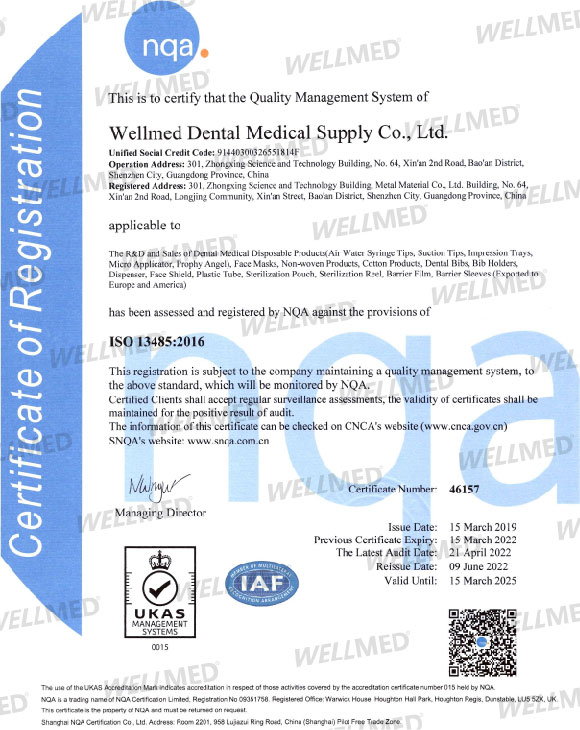 Wellmed ISO 13485 - 2022